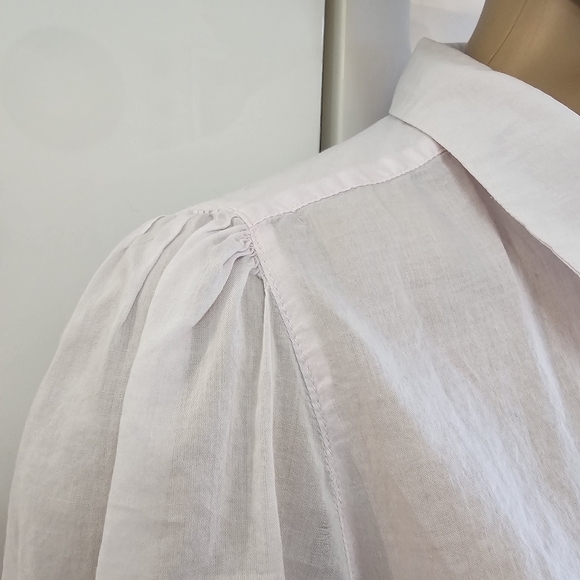 ✨ 3/$10✨ Jacob thin button down short sleeve blouse - Picture 10 of 16